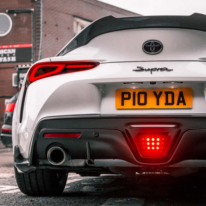 MHC+ Toyota Supra V Style Spoiler In Pre Preg Carbon Fibre (A90)