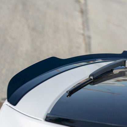 Maxton Audi Q8 S Line Lower Rear Spoiler V2 In Gloss Black (Mk1 2018+)