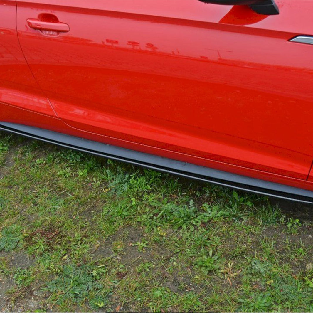 Maxton Design Audi S5 Pre-Facelift Side Skirts In Gloss Black (B9/F5)