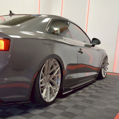 Maxton Design Audi S5 Pre-Facelift Ultra Aggressive Side Skirts In Fibreglass (B9/F5)