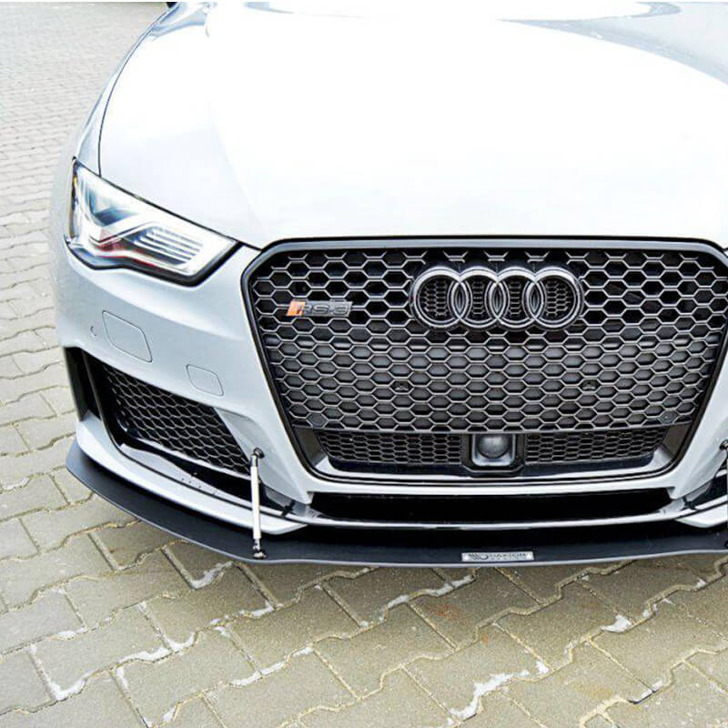 Maxton Design Audi RS3 Pre Facelift Sportback Front Racing Splitter (8V)