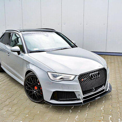 Maxton Design Audi RS3 Pre Facelift Sportback Front Racing Splitter (8V)