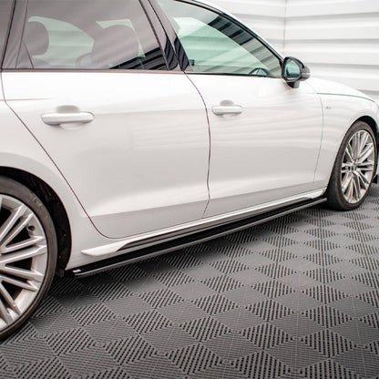 Maxton Design Audi S4 Side Skirts In Gloss Black (B9)