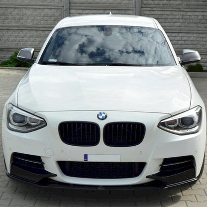 Maxton Design BMW 1 Series Pre LCI Front Splitter In Gloss Black (F20/F21)