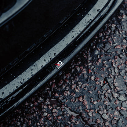 Maxton Design BMW 1 Series Front Splitter V3 In Gloss Black (F20/F21 LCI)