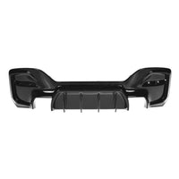 Maxton Design BMW 1 Series Very Aggressive Rear Diffuser In Gloss Black (F20/F21 LCI Facelift) M-Power