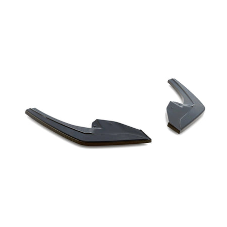 Maxton Design BMW 1 Series V3 Rear Side Splitters In Gloss Black (F20/F21 LCI)