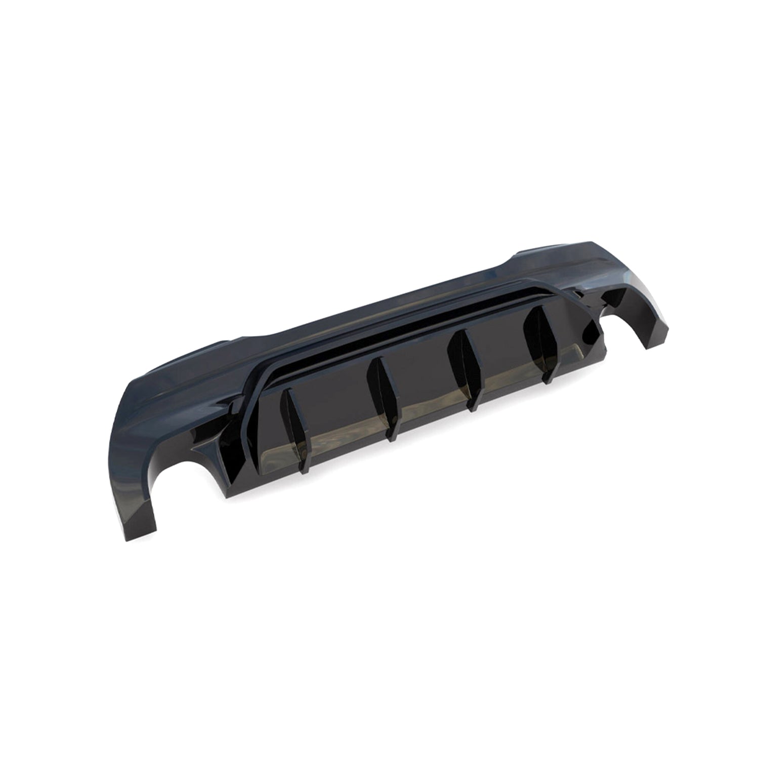 Maxton Design BMW M135i/1 Series M Sport V1 Rear Diffuser In Gloss Bla ...