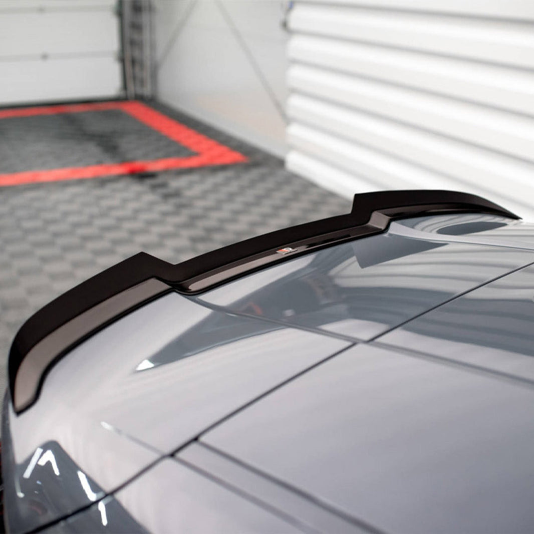 Maxton Design BMW M135i V1 Rear Spoiler Cap In Gloss Black (F40)