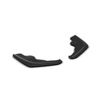 Maxton Design BMW M135i/1 Series M Sport V2 Rear Side Splitters In Gloss Black (F40)