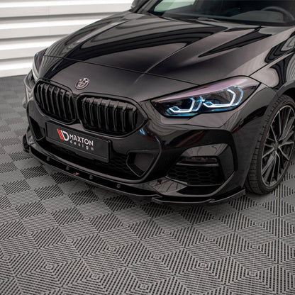 Maxton Design BMW M235i Gran Coupe V1 Front Splitter In Gloss Black (F44)