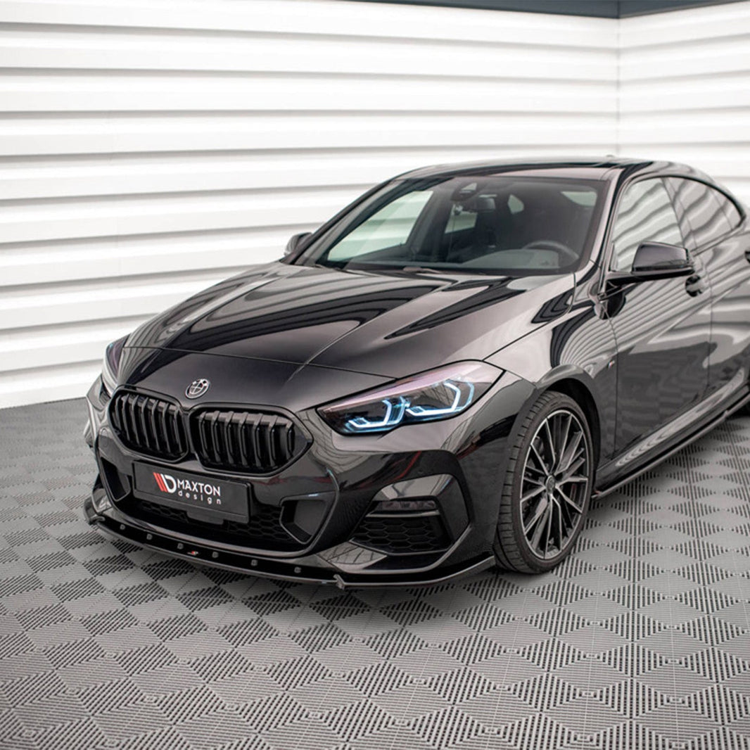 Maxton Design BMW M235i Gran Coupe V2 Front Splitter In Gloss Black (F44)