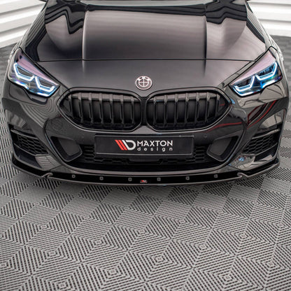 Maxton Design BMW M235i Gran Coupe V2 Front Splitter In Gloss Black (F44)