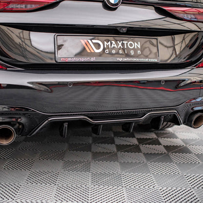 Maxton Design BMW M235i Gran Coupe Rear Diffuser In Gloss Black (F44)