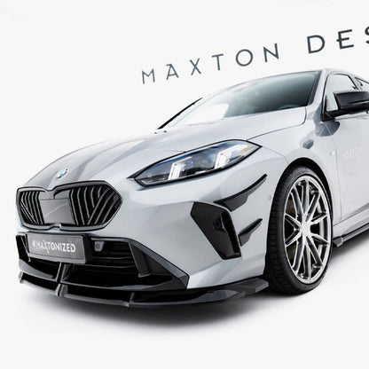 Maxton Design BMW F70 M135 Gloss Black Front Canards