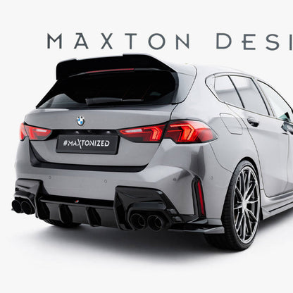 Maxton Design BMW F70 M135 Gloss Black Rear Diffuser