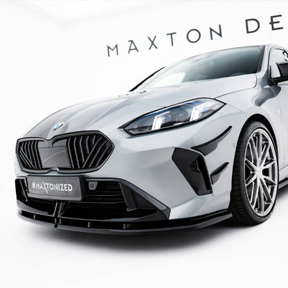 Maxton Design BMW F70 M135 V1 Gloss Black Front Splitter