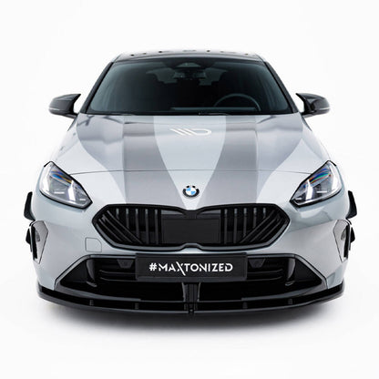Maxton Design BMW F70 M135 V1 Gloss Black Front Splitter