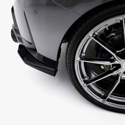 Maxton Design BMW F70 M135 V2 Gloss Black Rear Side Splitters