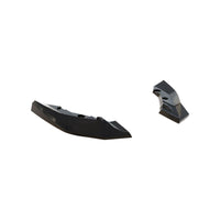 Maxton Design BMW F70 M135 V2 Gloss Black Rear Side Splitters