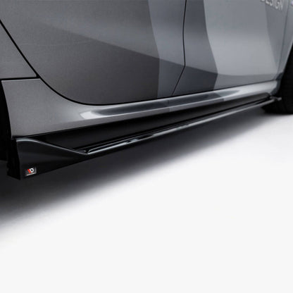 Maxton Design BMW F70 M135 V2 Gloss Black Side Skirts