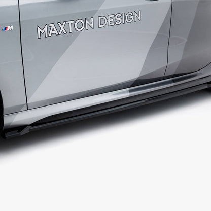 Maxton Design BMW F70 M135 V3 Gloss Black Side Skirts