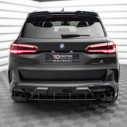 Maxton Design BMW X5M Street Pro Rear Diffuser In Black (F95)