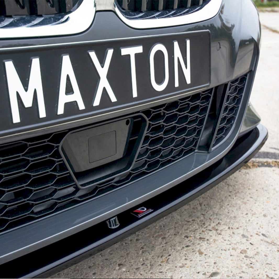 Maxton Design BMW 3 Series M Sport V3 Front Splitter In Gloss Black (G20/G21 Pre-LCI)