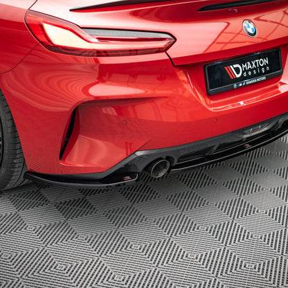 Maxton Design BMW Z4 Pre-LCI Rear Side Splitters In Gloss Black (G29)