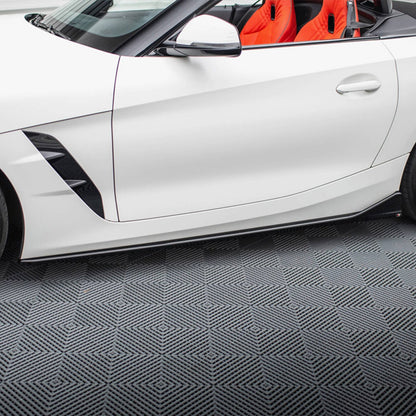 Maxton Design BMW Z4 LCI Side Skirts In Gloss Black (G29 inc M40i)