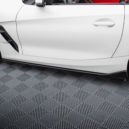 Maxton Design BMW Z4 LCI Side Skirts In Gloss Black (G29 inc M40i)