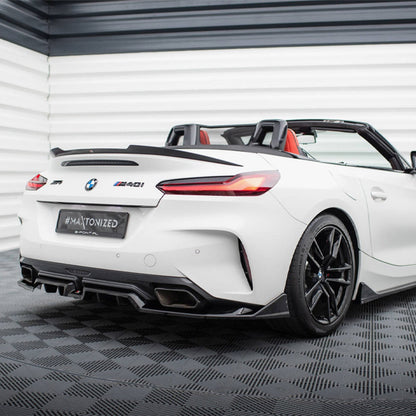 Maxton Design BMW Z4 M40i LCI Rear Diffuser In Gloss Black (G29)