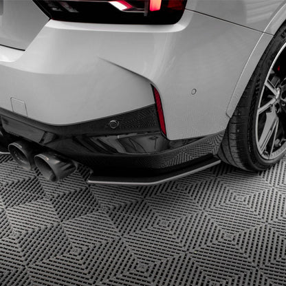 Maxton Design BMW M240i/2 Series Street Pro Rear Side Splitters In Black (G42)