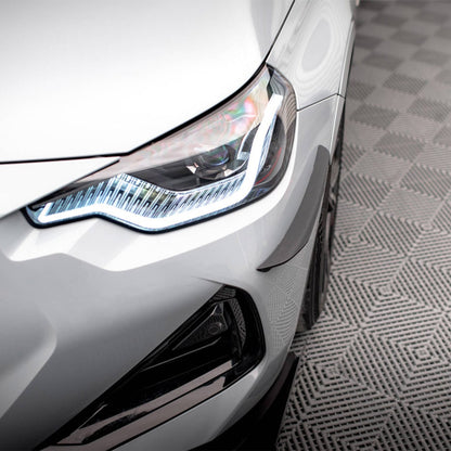 Maxton Design BMW M240i/2 Series Front Bumper Canards In Black (G42)