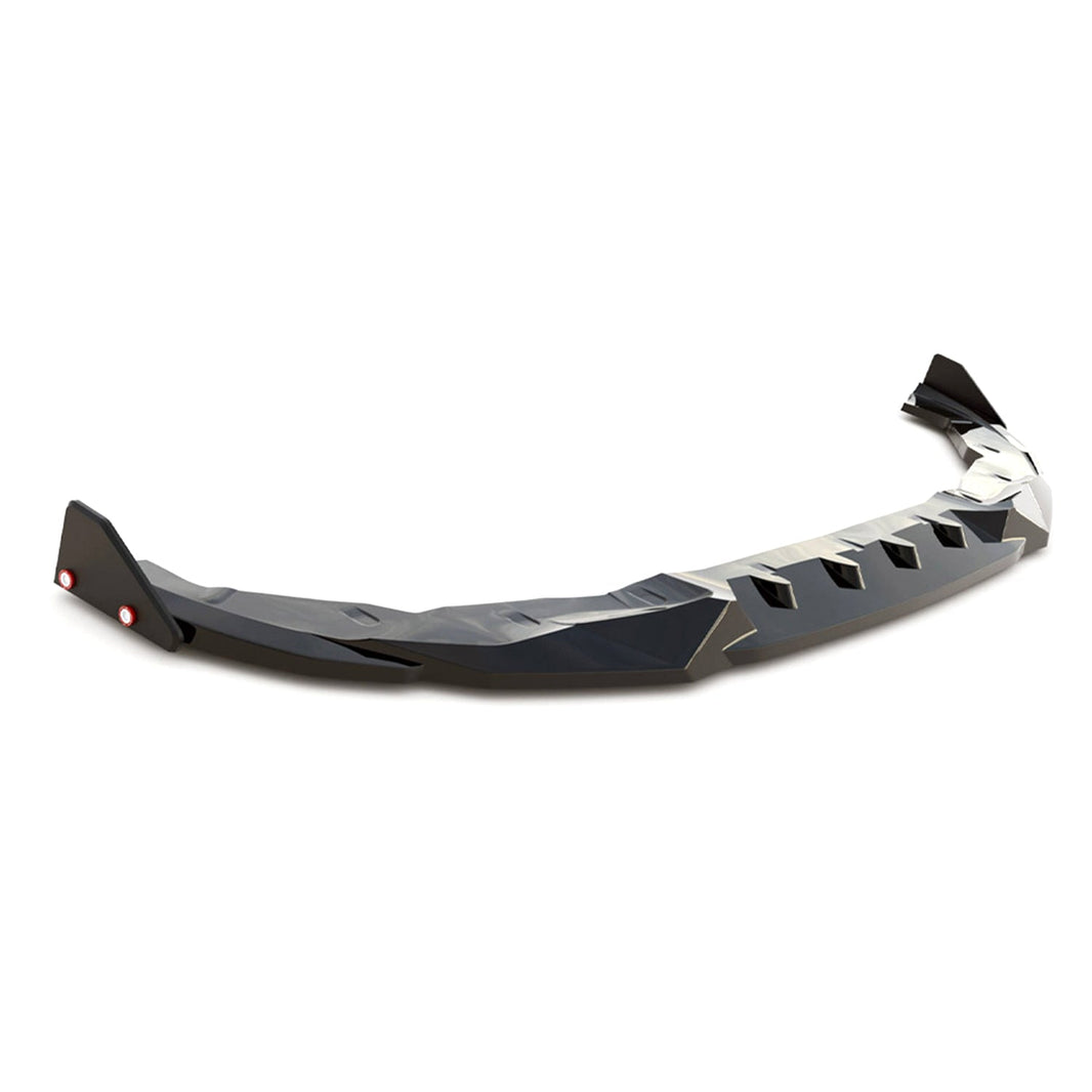 Maxton Design BMW M240i/2 Series V2 Front Splitter + Flaps In Gloss Black (G42)