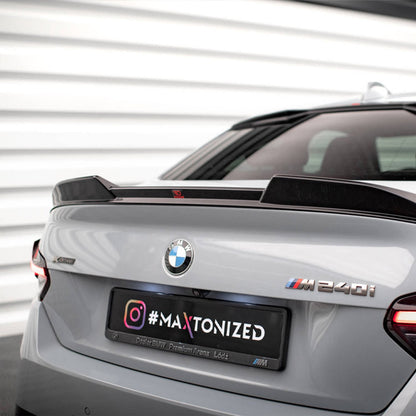 Maxton Design BMW M2 & 2 Series 3D Rear Spoiler In Gloss Black (G87/G42)