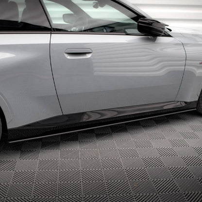 Maxton Design BMW M240i/2 Series Street Pro Side Skirts In Black (G42)