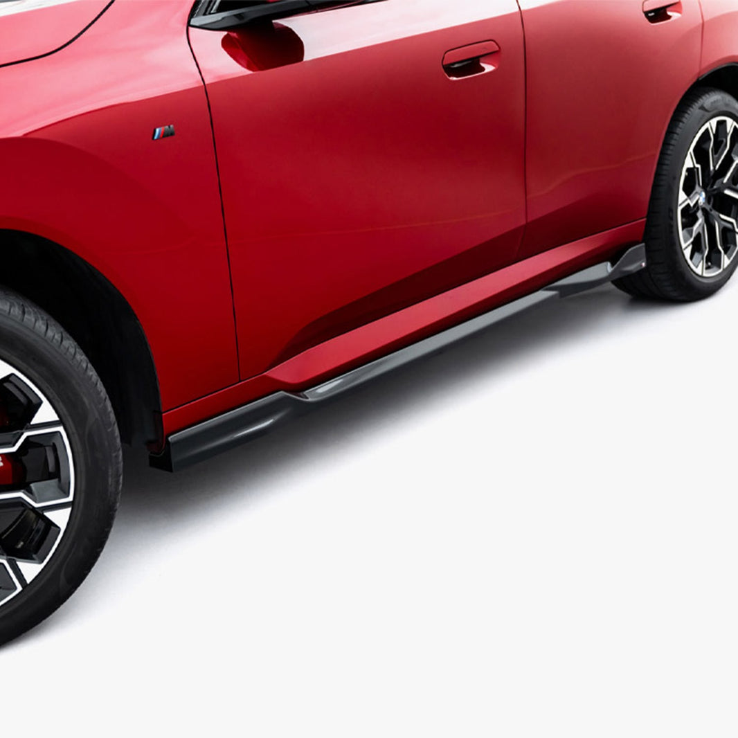 Maxton Design BMW G45 X3 M Sport V1 Gloss Black Side Skirts