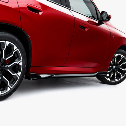 Maxton Design BMW G45 X3 M Sport V1 Gloss Black Side Skirts