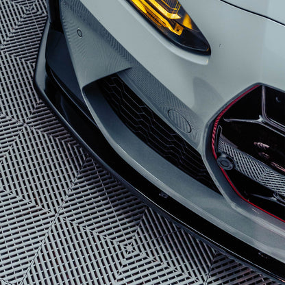 Maxton Design BMW M3/M4 V1 Front Splitter In Gloss Black (G80/G81/G82/G83)