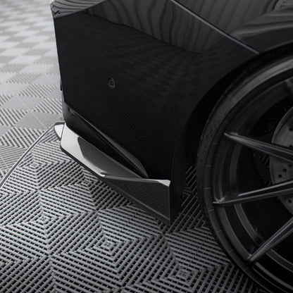 Maxton Design BMW M2 G87 Rear Side Splitters In Gloss Carbon Fibre (G87)