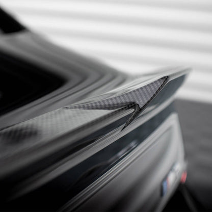 Maxton Design BMW M2 G87 Rear Spoiler In Gloss Carbon Fibre (G87)