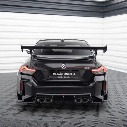 Maxton Design BMW M2 G87 Rear Wing In Gloss Carbon Fibre (G87)
