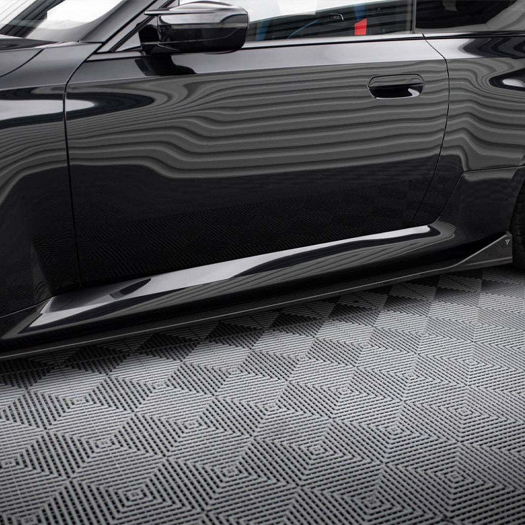 Maxton Design BMW M2 G87 Side Skirts In Gloss Carbon Fibre (G87)