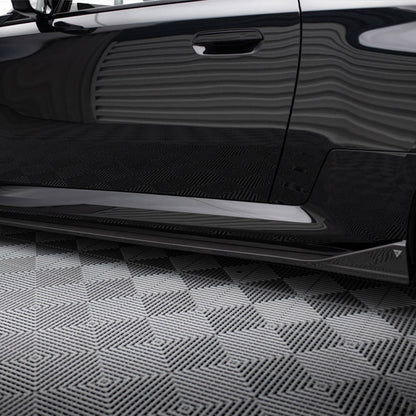 Maxton Design BMW M2 G87 Side Skirts In Gloss Carbon Fibre (G87)