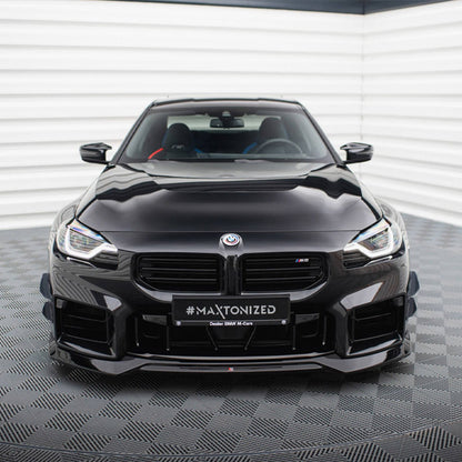 Maxton Design BMW M2 G87 V1 Front Splitter In Gloss Black (G87)