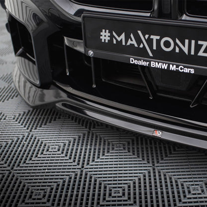 Maxton Design BMW M2 G87 V1 Front Splitter In Gloss Black (G87)