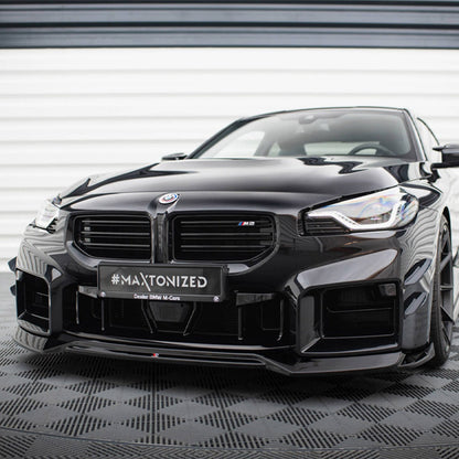 Maxton Design BMW M2 G87 V1 Front Splitter In Gloss Black (G87)