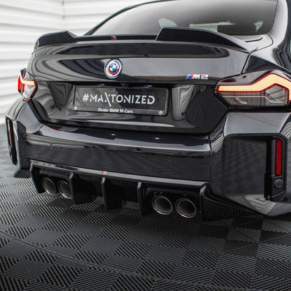 Maxton Design BMW M2 G87 V1 Rear Diffuser In Gloss Black (G87)