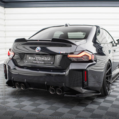 Maxton Design BMW M2 G87 V1 Rear Side Splitters In Gloss Black (G87)